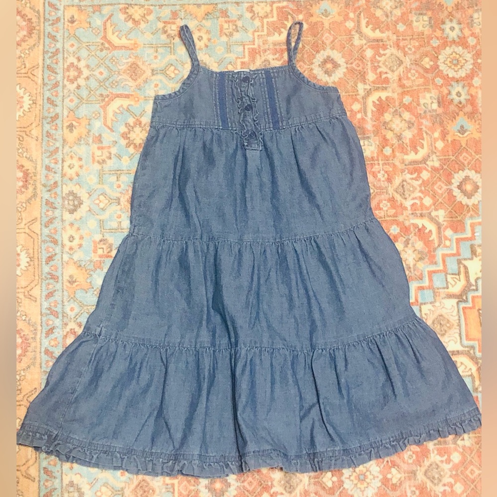 OshKosh B'gosh Denim Tiered Dress